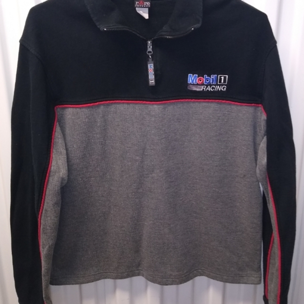 Mobil 1 Racing 1/4 Zip Sweater Sweatshirt Pullover